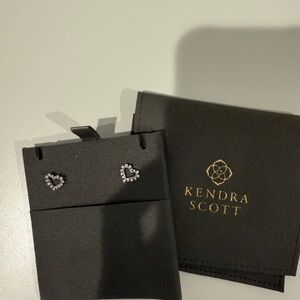 Kendra Scott Heart Earrings